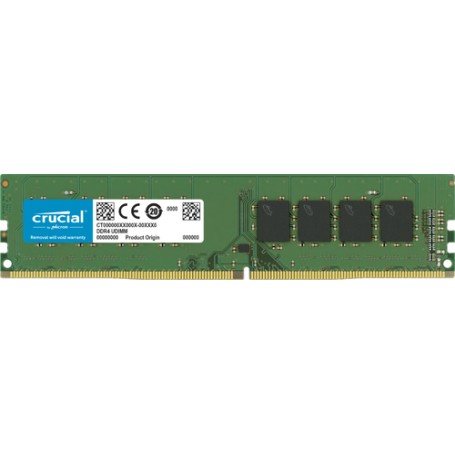 Crucial CT8G4DFRA32A memoria 8 GB 1 x 8 GB DDR4 3200 MHz (CT8G4DFRA32A)