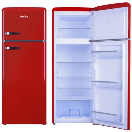 Amica KGC15630R frigorifero con congelatore Libera installazione 213 L E Rosso (1171101)