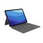 Logitech Combo Touch Grigio Smart Connector QWERTZ Tedesco (920-010142)