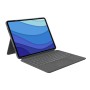 Logitech Combo Touch Grigio Smart Connector QWERTZ Tedesco (920-010208)