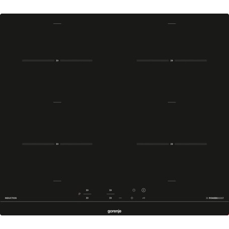Gorenje IT64ASC Nero Da incasso 59 cm Piano cottura a induzione 4 Fornello(i) (736063)