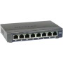 NETGEAR GS108E Gestito Gigabit Ethernet (10/100/1000) Nero (GS108E-300PES)