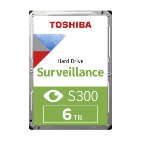 Toshiba S300 Surveillance 3.5" 6000 GB Serial ATA III (HDWT360UZSVA) (HDETV13ZSA51F)