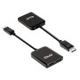 CLUB3D CSV-7200 ripartitore video DisplayPort 2x DisplayPort (CSV-7200)