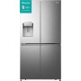 Hisense RQ760N4AIE Frigo-congelatore a libera installazione con porta incrociata, 91,4 cm di larghezza, 584 L