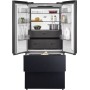 MIDEA MDRF705BIE70 Side by side Total NoFrost 191 X 83,3 cm frontale in vetro nero