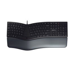 CHERRY KC 4500 ERGO tastiera USB QWERTY Inglese US Nero (JK-4500EU-2)