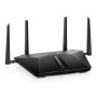 NETGEAR Nighthawk AX5400 router wireless Gigabit Ethernet Dual-band (2.4 GHz/5 GHz) Nero (RAX50-100EUS)
