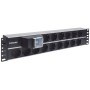 Intellinet 714051 unità di distribuzione dell'energia (PDU) 15 presa(e) AC 2U Alluminio, Nero (714051)