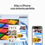 Apple iMac con Retina 24'' Display 4.5K M3 chip con 8‑core CPU e 10‑core GPU, 512GB SSD - Blu (MQRR3T/A)