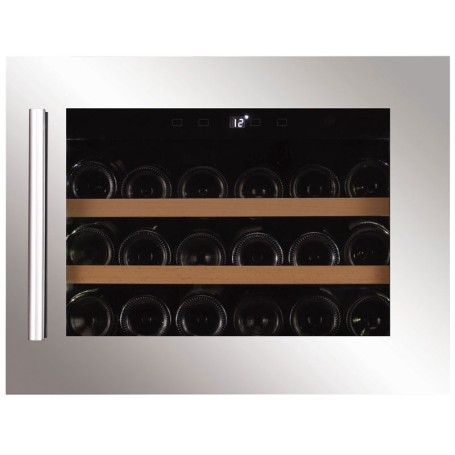 Dunavox Soul 18, frigorifero per vino, acciaio inossidabile, DAVS-18.46SS