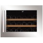 Dunavox Soul 18, frigorifero per vino, acciaio inossidabile, DAVS-18.46SS