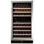 Dunavox Grande 94, frigorifero per vino, acciaio inossidabile, DX-94.270SDSK