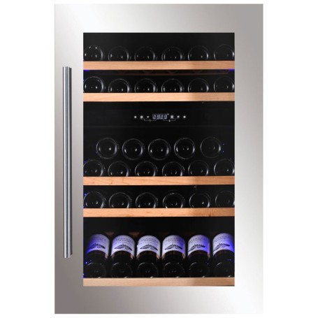 Dunavox Soul 49, frigorifero per vino, acciaio inossidabile, DAVS-49.116DSS