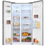 Exquisit SBS560-050D frigorifero side by side, larghezza 91,2 cm, 562 l, NoFrost