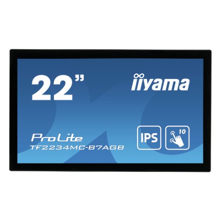 iiyama ProLite TF2234MC-B7AGB monitor touch screen 54,6 cm (21.5") 1920 x 1080 Pixel Multi-touch Multi utente N (TF2234MC-B7AGB)