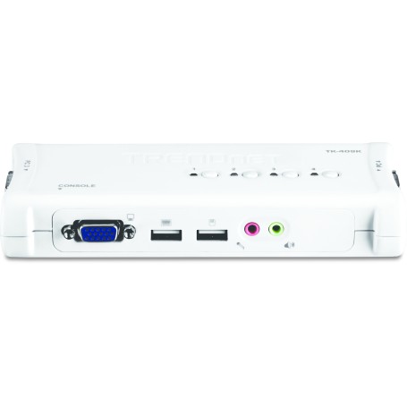 Trendnet TK-409K switch per keyboard-video-mouse (kvm) Blu (TK-409K)