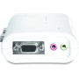 Trendnet TK-409K switch per keyboard-video-mouse (kvm) Blu (TK-409K)