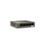 IP-COM Networks G1105P-4-63W switch di rete Non gestito Gigabit Ethernet (10/100/1000) Supporto Power over Ethernet (PoE) Bronzo