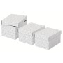 Esselte 628280 scatola di conservazione Armadietto portaoggetti Rettangolare Cartoncino Bianco (628280)
