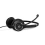 EPOS | SENNHEISER IMPACT SC 268 Cuffia Padiglione auricolare Nero, Argento (1000658)