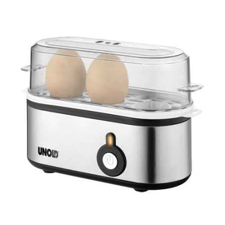 Unold 38610 Pentolino per uova 3 uovo/uova 210 W Acciaio inossidabile