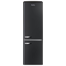 Amica KGCR 387 102 MS - Design retrò, nero opaco