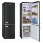 Amica KGCR 387 102 MS - Design retrò, nero opaco