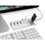 Hamlet 7 port usn 3.0 a 7 porte 5gbps con alimentatore (XUSB370MS)