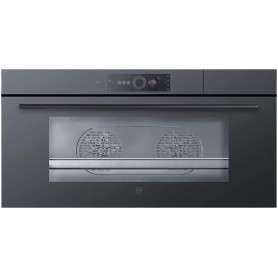 V-ZUG CombiSteamer V6000 45L Grand, forno a vapore, vetro a specchio nero, 2303400007