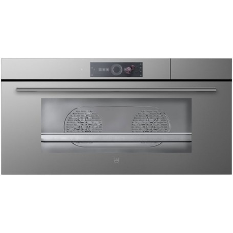 V-ZUG CombiSteamer V6000 45L Grand, forno a vapore, vetro a specchio platino, 2303400012