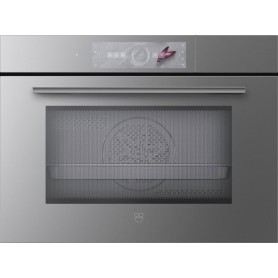 Forno a vapore V-ZUG CombiSteamer V6000 45M, vetro a specchio Platinum, 2304100012