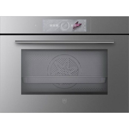 Forno a vapore V-ZUG CombiSteamer V6000 45M, vetro a specchio Platinum, 2304100012