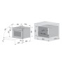 V-ZUG CombiSteamer V6000 45F, forno a vapore, platino, WiFi, 2304500009