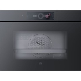 V-ZUG CombiSteamer V6000 45, forno a vapore, vetro a specchio nero, 2304300004