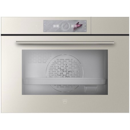 V-ZUG CombiSteamer V6000 45, forno a vapore, vetro a specchio perlato, 2303200007