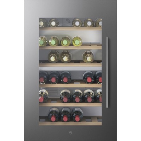 V-ZUG Winecooler 90 SL 60, frigorifero per vino, vetro a specchio platino, 5109400017 ,  WC6901AL