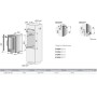 V-ZUG WineCooler V4000 90, vetro a specchio platino, cerniera destra, 5110200025, WC4T-51102