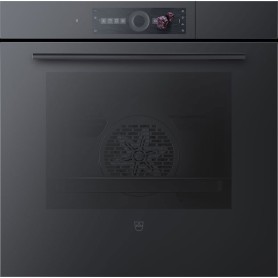 V-ZUG CombairSteamer V2000 60, forno a vapore, vetro a specchio nero, 2303600007, CS2T660ECHG