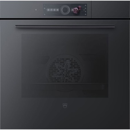 V-ZUG CombairSteamer V2000 60, forno a vapore, vetro a specchio nero, 2303600007, CS2T660ECHG