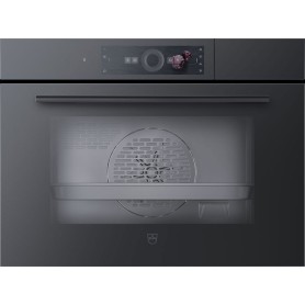 V-ZUG CombiSteamer V4000 45, forno a vapore, vetro a specchio nero, 2303100004, CS4T645CCHG