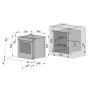 V-ZUG Combair V6000 60, forno, vetro a specchio, senza maniglie, WiFi, 2106800007, C6T660TCYHG