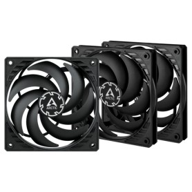 ARCTIC P12 Slim PWM PST Case per computer Ventilatore 12 cm Nero 3 pz (ACFAN00275A)