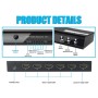 Equip 332726 conmutador de vídeo HDMI