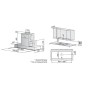 Installazione V-ZUG AiroClear V4000 AE4T64009, cappa da incasso 60 cm