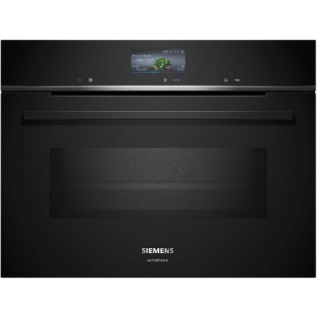 Siemens CM776GMB1F - classe extra - forno compatto da incasso con microonde, 60 x 45 cm
