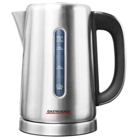 Gastroback Design Express bollitore elettrico 1,7 L 3000 W Nero, Acciaio inossidabile (42441)