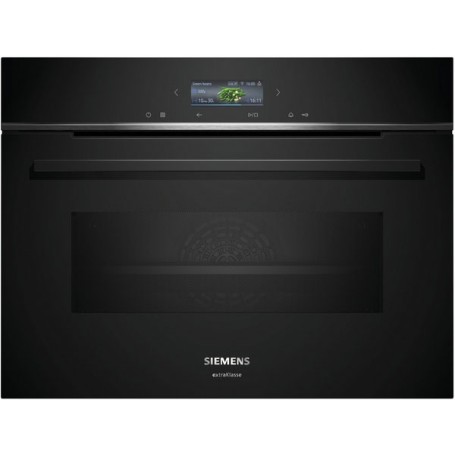 Siemens CM724G1B3 - classe extra - forno compatto da incasso con microonde, 60 x 45 cm