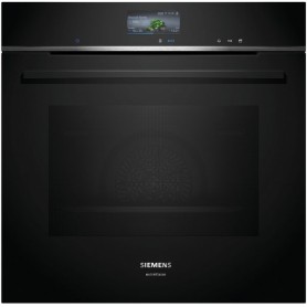 Siemens HS736GDB1 - classe extra - forno a vapore da incasso, 60 x 60 cm, nero, acciaio inossidabile