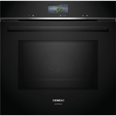 Siemens HM776GNB1F - classe extra - forno da incasso con microonde, 60 x 60 cm, nero, acciaio inossidabile